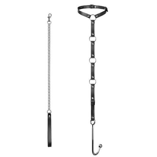 Anal Hooks Kinky Leash and Collar EverydayUse with Hook Anal 5853 0911